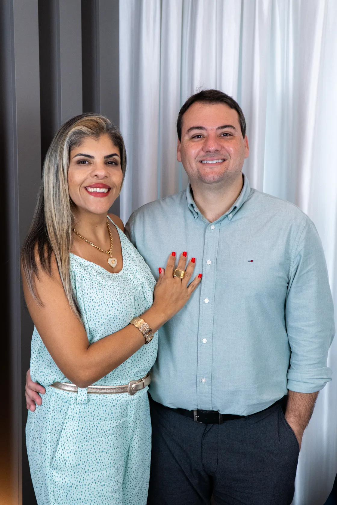 Dr. Rogério e sua esposa